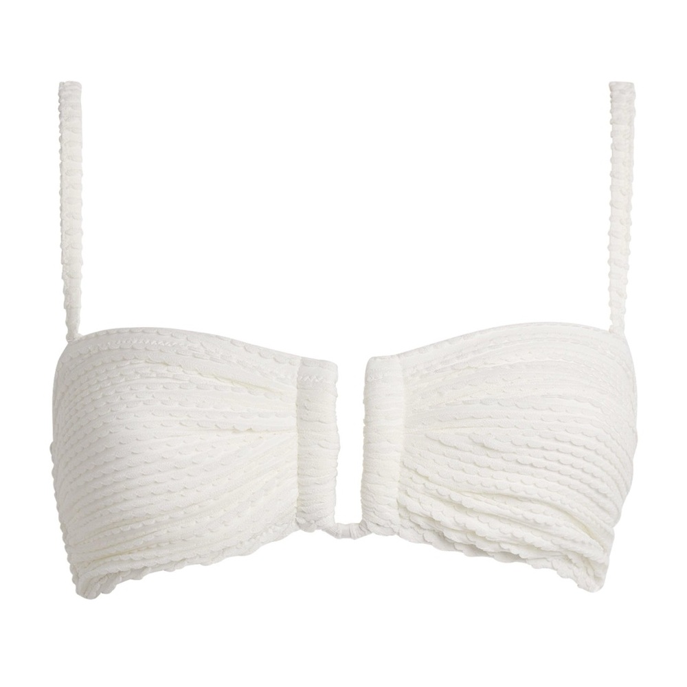 Ulla Johnson Santorini Scalloped Bikini Top